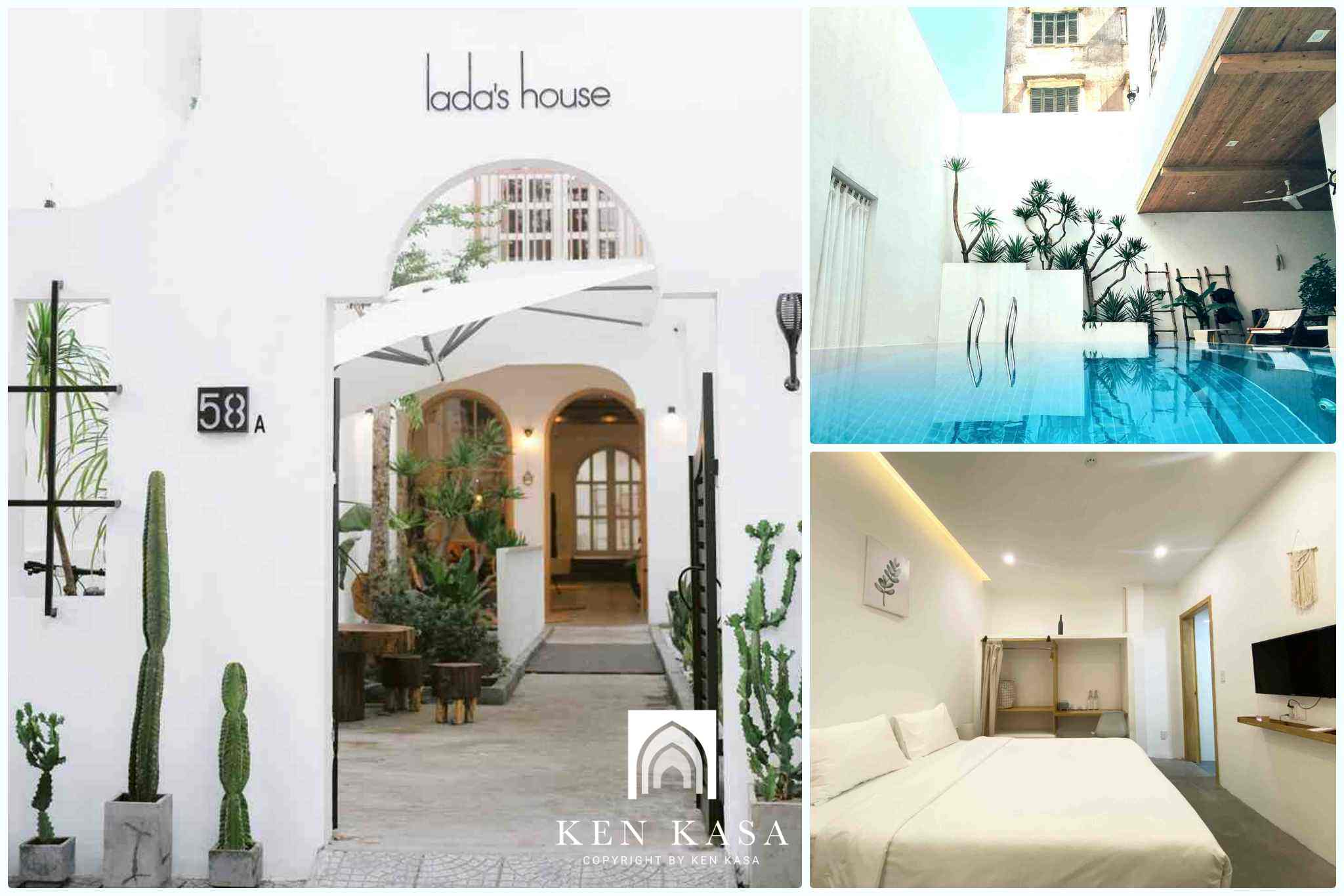 Mẫu nhà homestay trong phố lada's house Đà Nẵng 